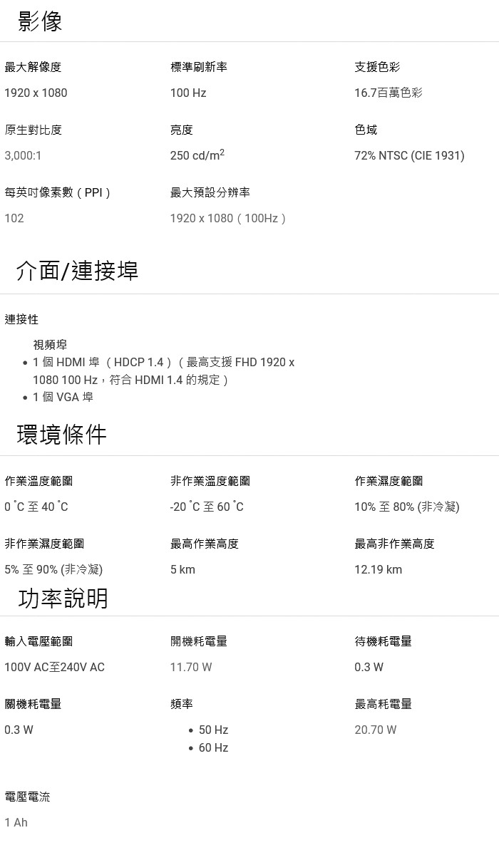 DELL戴爾 SE2225HM - 詳情2