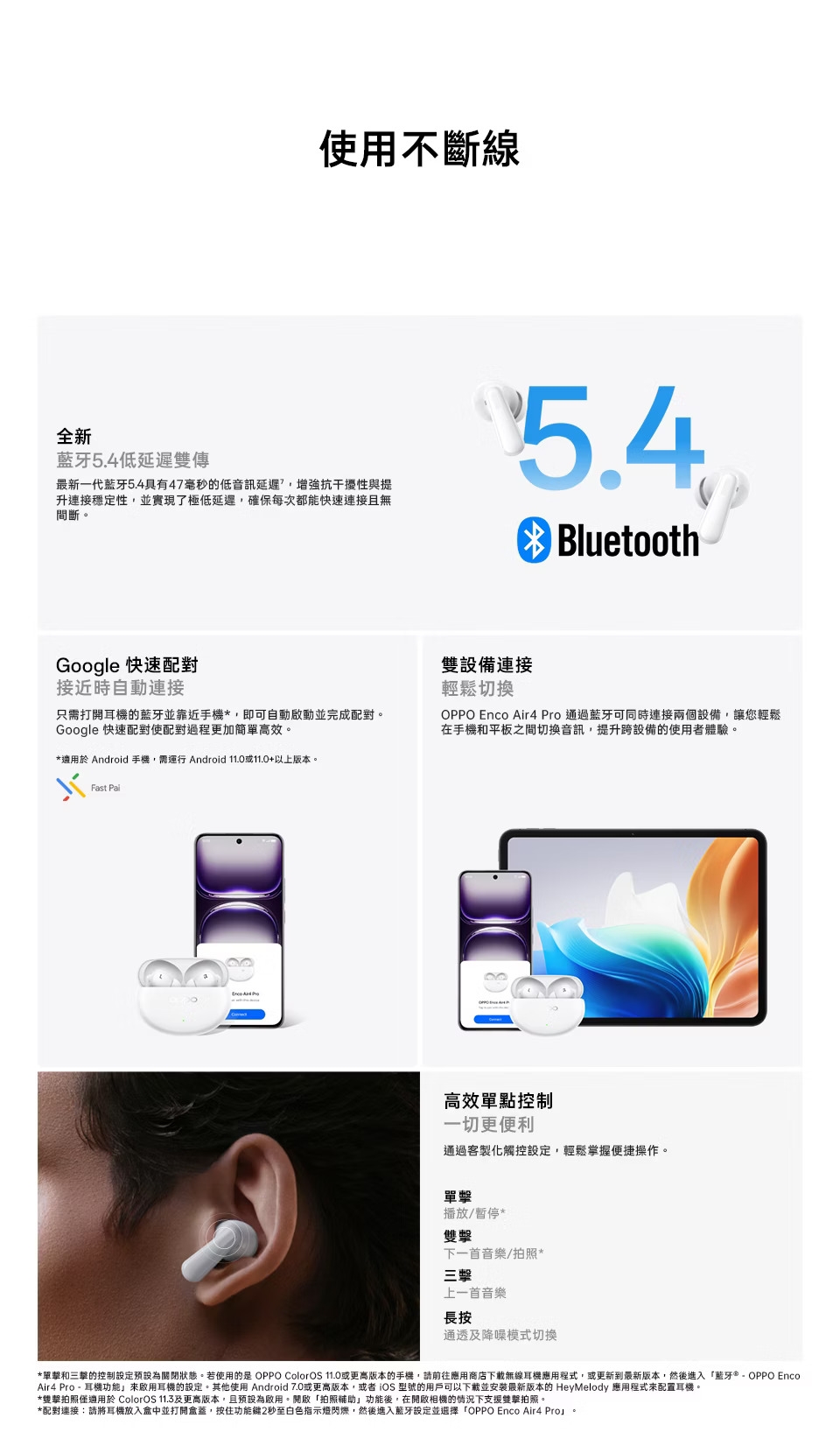 OPPO Enco Air4 Pro - 詳情3