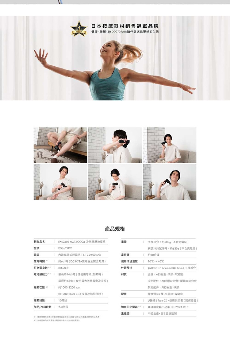 DOCTOR AIR REG-03 - 詳情2