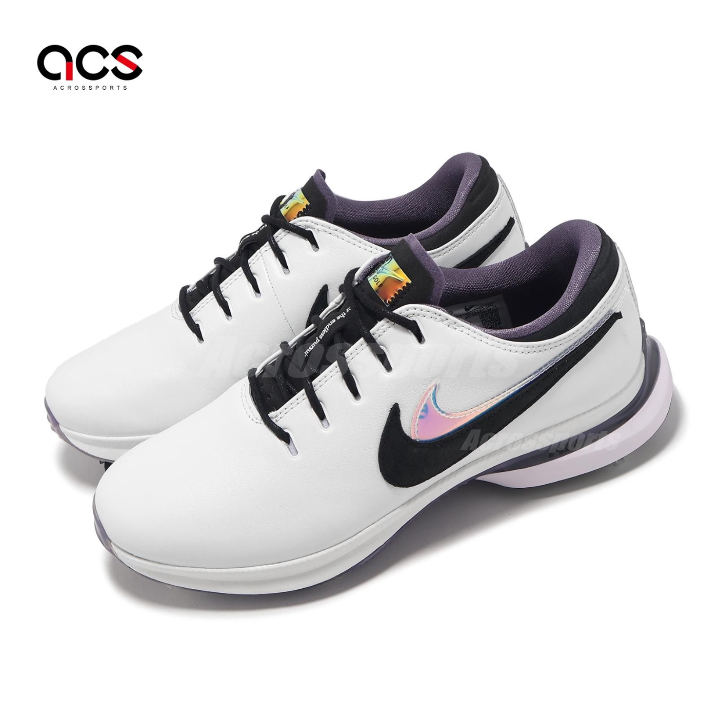 Nike 高爾夫球鞋Air ZM Victory TR 3 NRG M24 男鞋寬楦白黑緩衝皮革