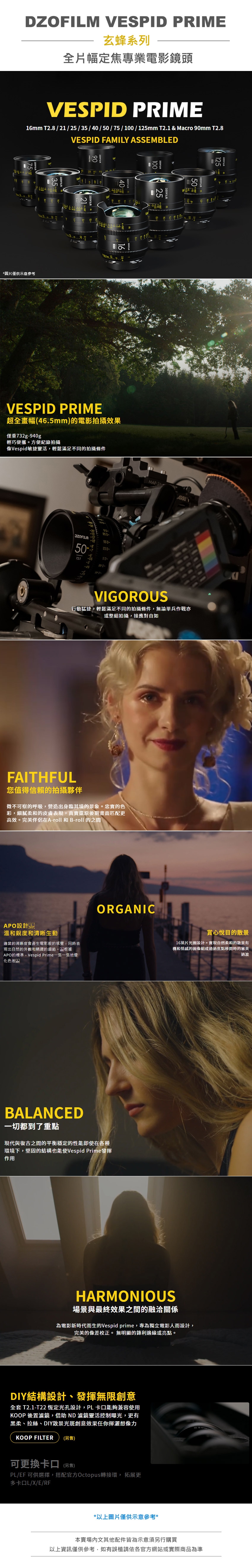 DZOFILM 25mm T2.1 - 詳情1