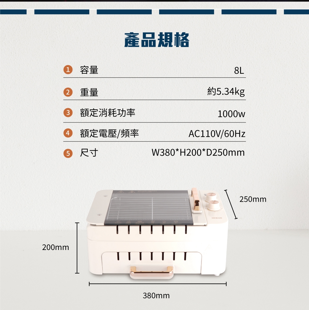 HERAN禾聯 HEO-08LVR10 - 詳情7