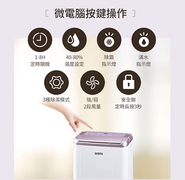 SAMPO聲寶 AD-WB112T - 詳情1