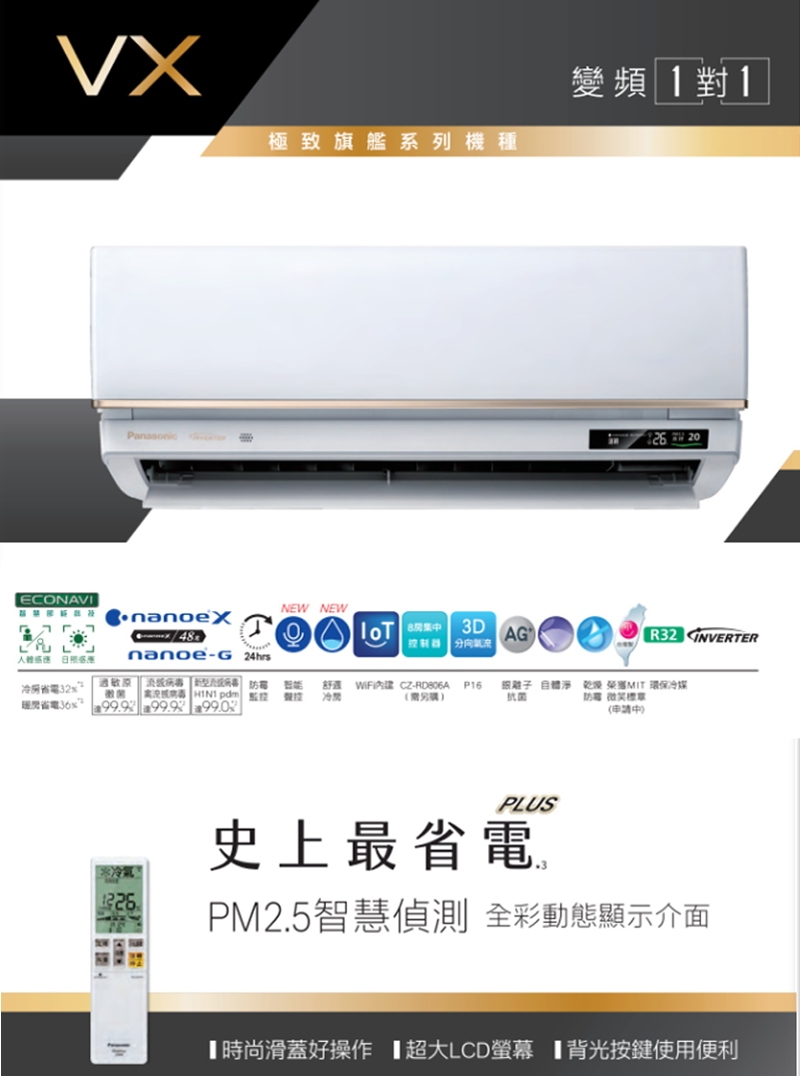 Panasonic國際牌 CU-UX50BHA2 - 詳情2