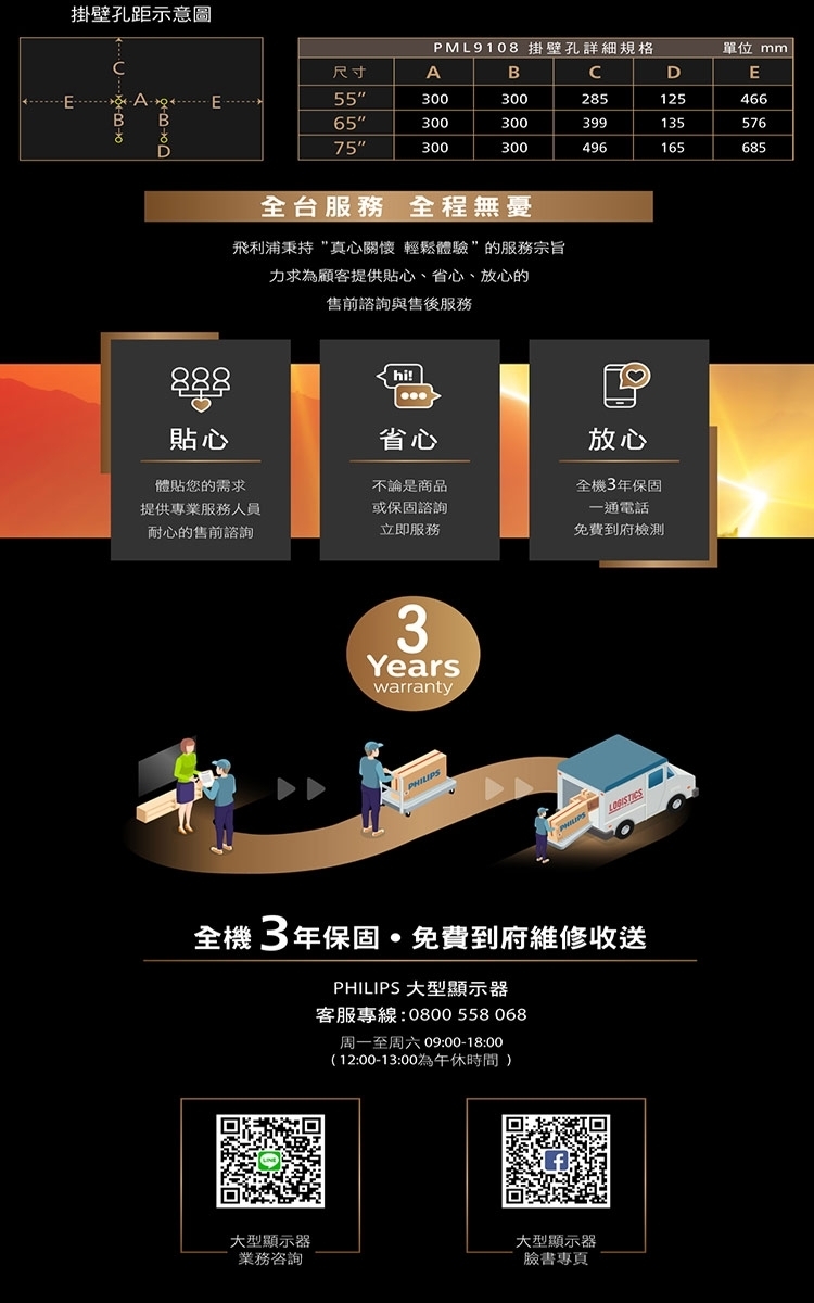 PHILIPS飛利浦 65PML9108 - 詳情4