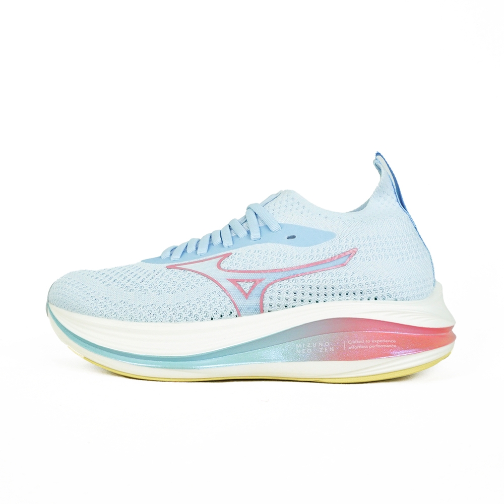 Mizuno Neo Zen [J1GD259175] 女慢跑鞋彈力支撐緩震美津濃水藍