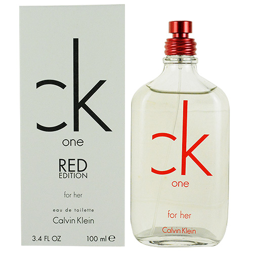 Calvin Klein CK One RED 女性淡香水100ml (TESTER) | 香水/香精