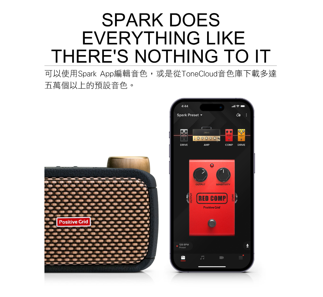 Positive Grid Spark GO - 詳情1