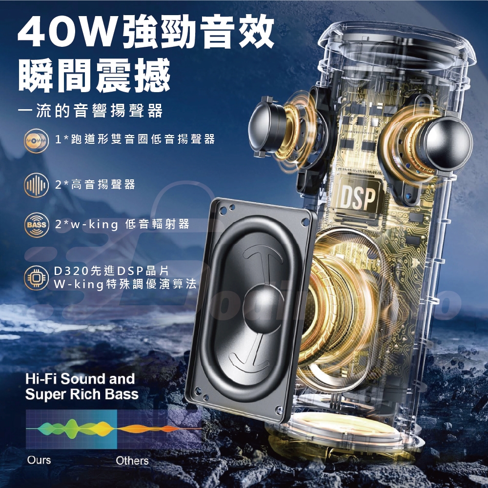 W-KING D320 - 詳情5