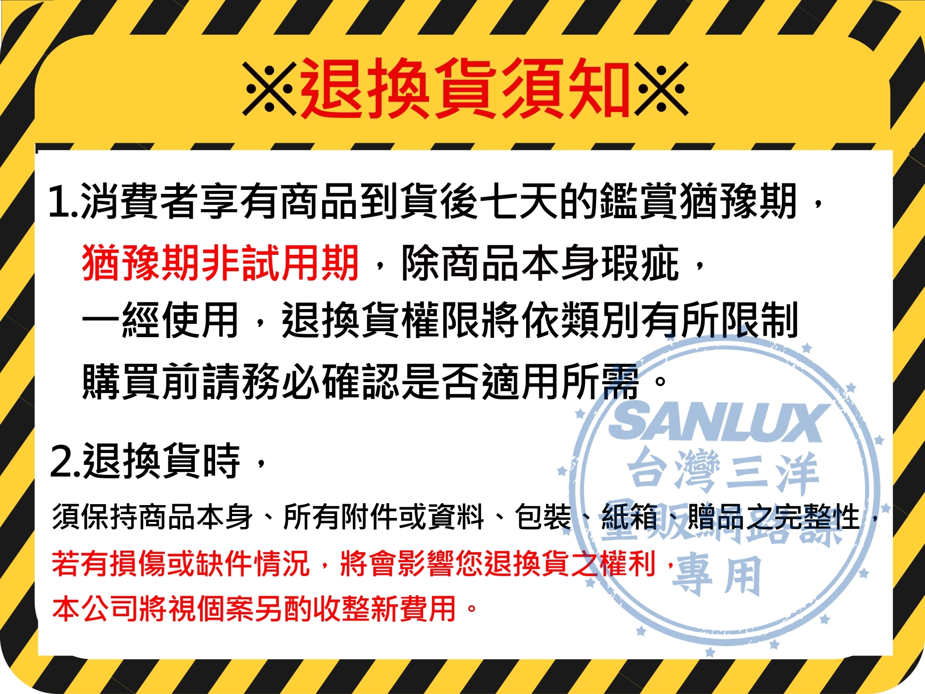 SANLUX台灣三洋 SW-V15SA - 詳情4