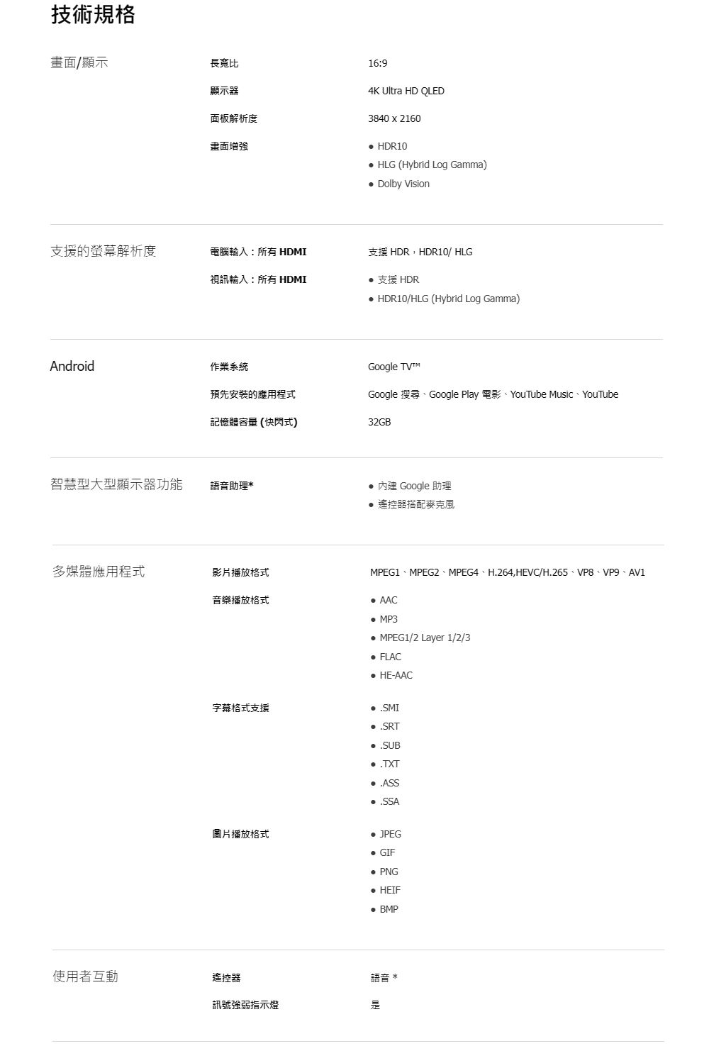 PHILIPS飛利浦 55PQT8169 - 詳情6