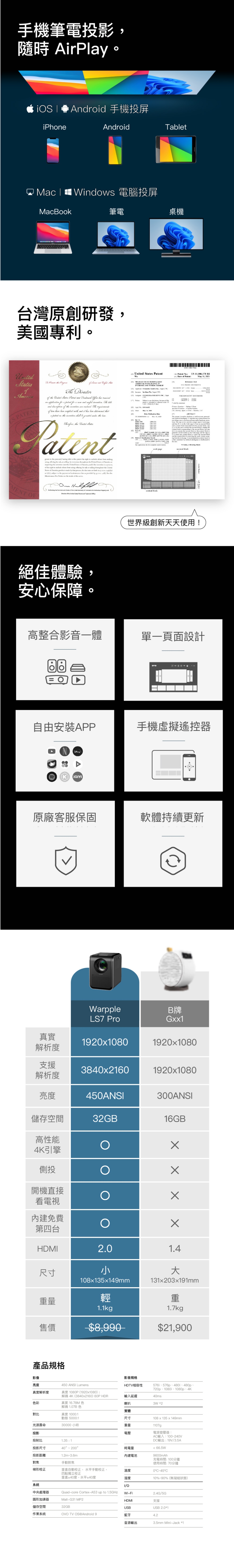 Warpple LS7-PRO - 詳情2