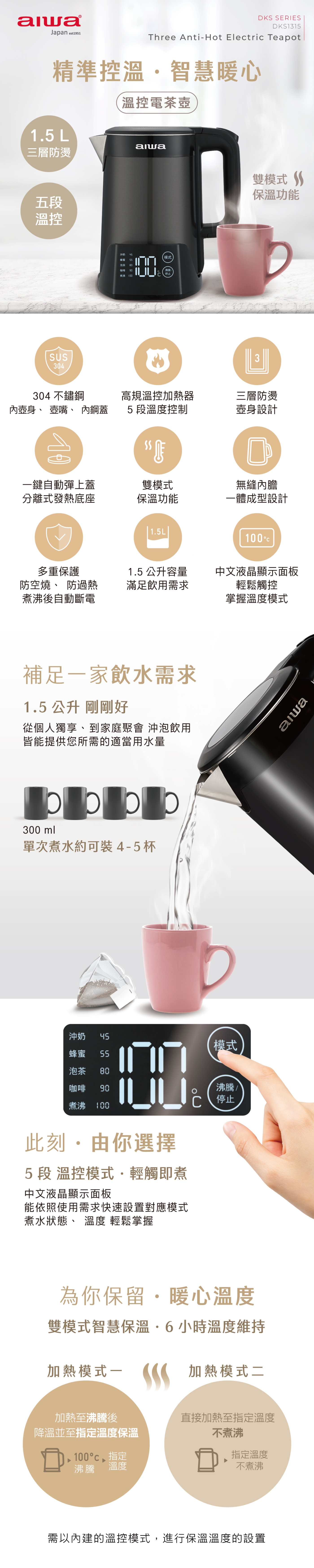 AIWA愛華 DKS1315 - 詳情2