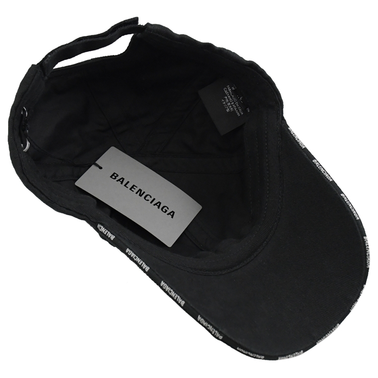 国内正規品）balenciaga staff cap 2021aw 秋冬 セレブ 帽子 メンズ