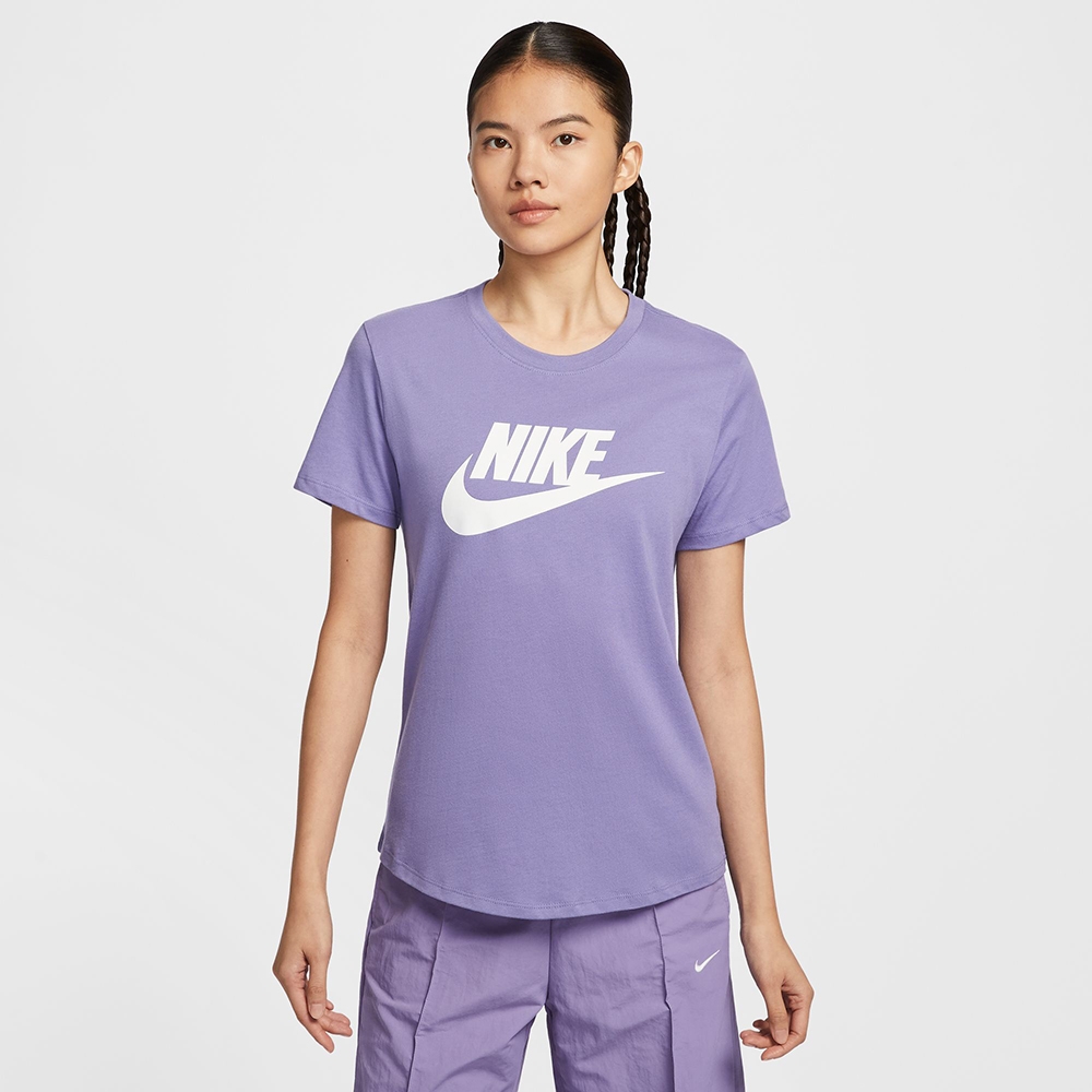 NIKE 短袖上衣女AS W NSW CLUB SS TEE ICN FTRA 紫DX7907-527 (3S4344