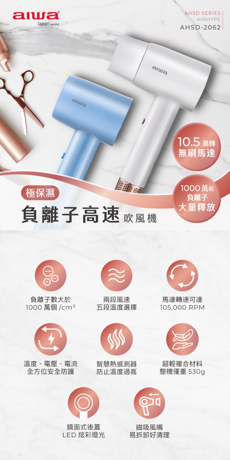 AIWA愛華 AHSD-2062 - 詳情2