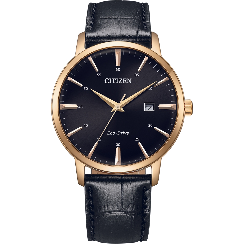 CITIZEN 星辰Eco-Drive簡約商務光動能腕錶(BM7462-15E)/40mm | 光動能