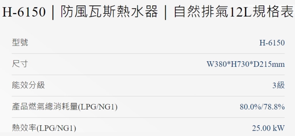 HMK鴻茂 H-6150 - 詳情3