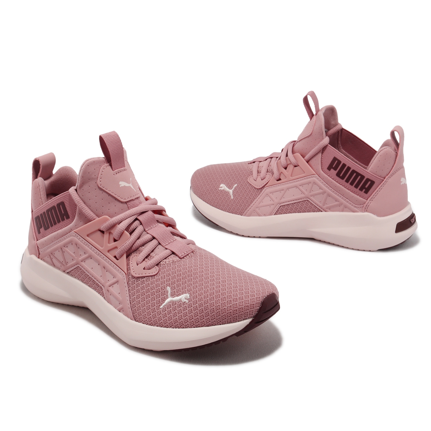 Puma 慢跑鞋Softride Enzo NXT Wns 女鞋玫瑰粉路跑緩震套入式運動鞋