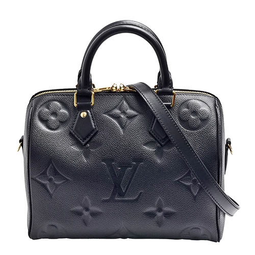LV M58951 Speedy Bandoulière 25 Empreinte壓花皮革手提/斜背波士頓包