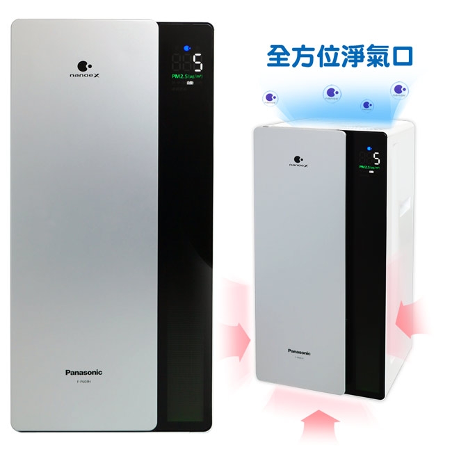Panasonic國際牌nanoe X空氣清淨機(適用7-15坪) F-P60PH | 11.1-15坪