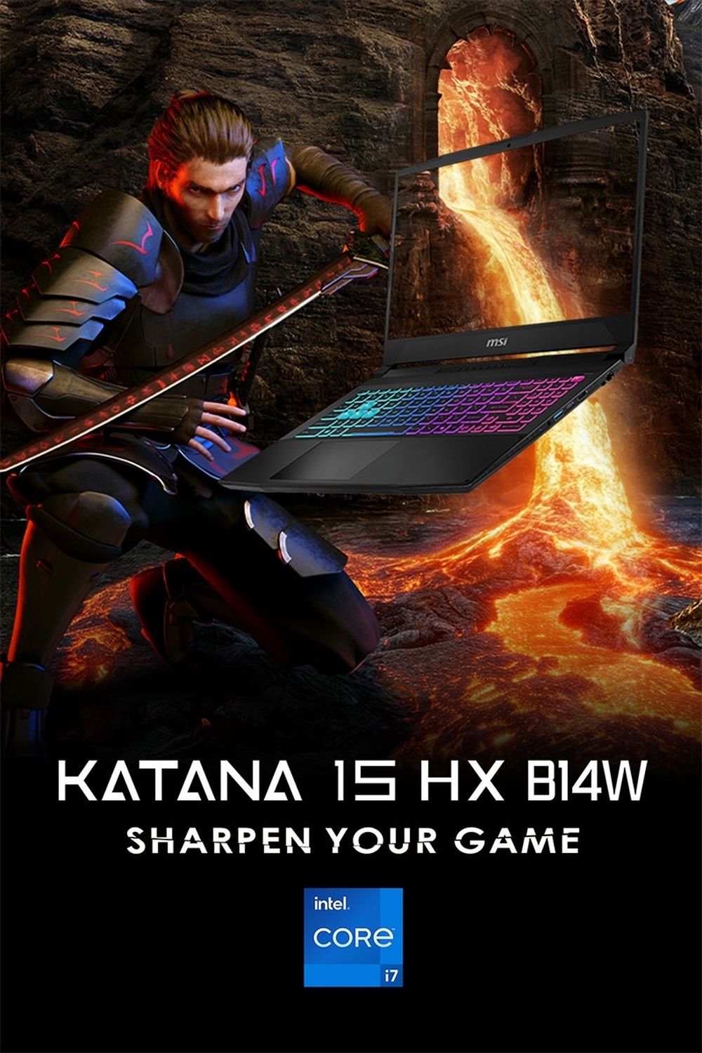 MSI 微星 Katana 15 HX B14WFK-1071TWNN 15.6吋電競特仕筆電(i7-14650HX/32G/1TB SSD/RTX5060/W11)