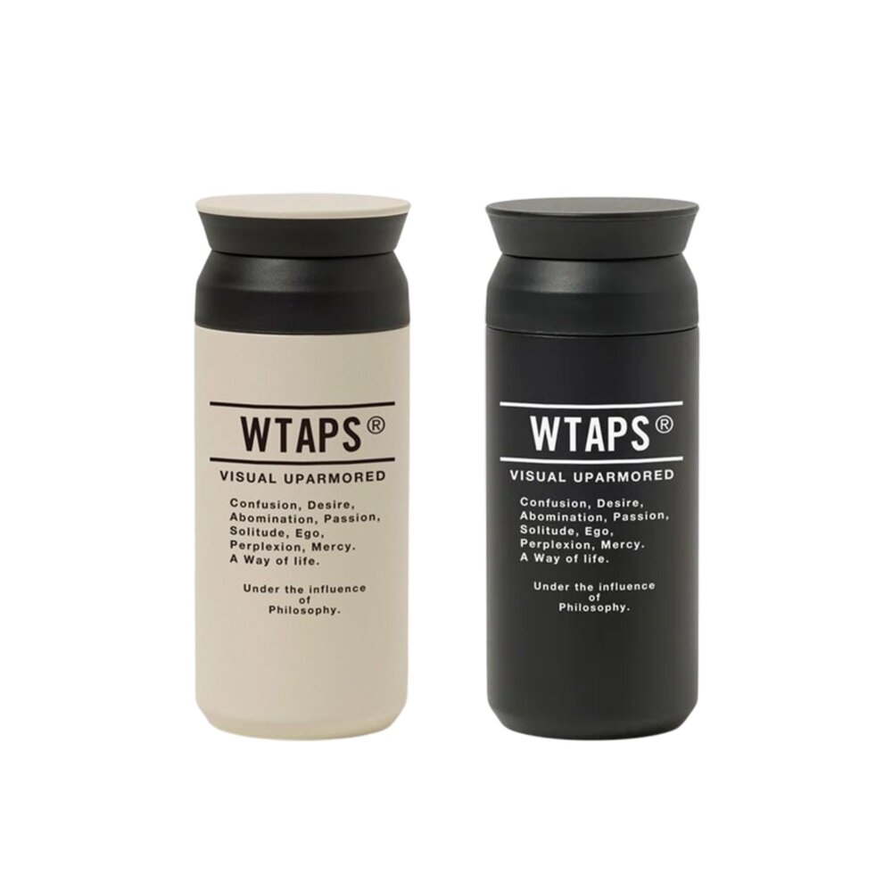 Wtaps H2O 350ML / Bottle / Steel Kinto 水壺黑、白252XKXKD-AC01