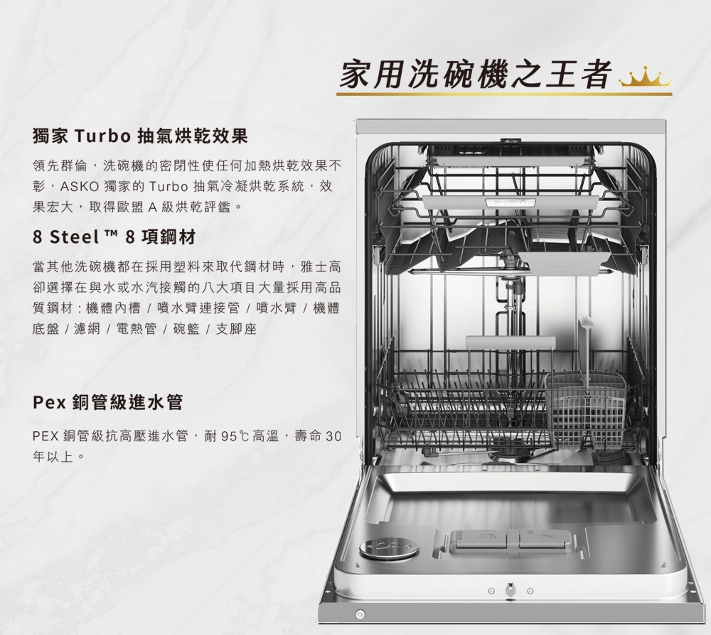 ASKO瑞典賽寧雅士高 DFS244IB - 詳情2