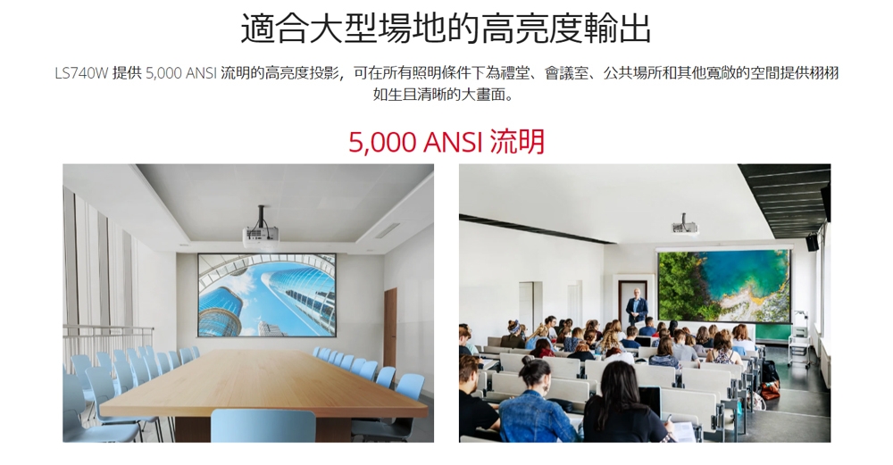 ViewSonic優派 LS740W - 詳情3