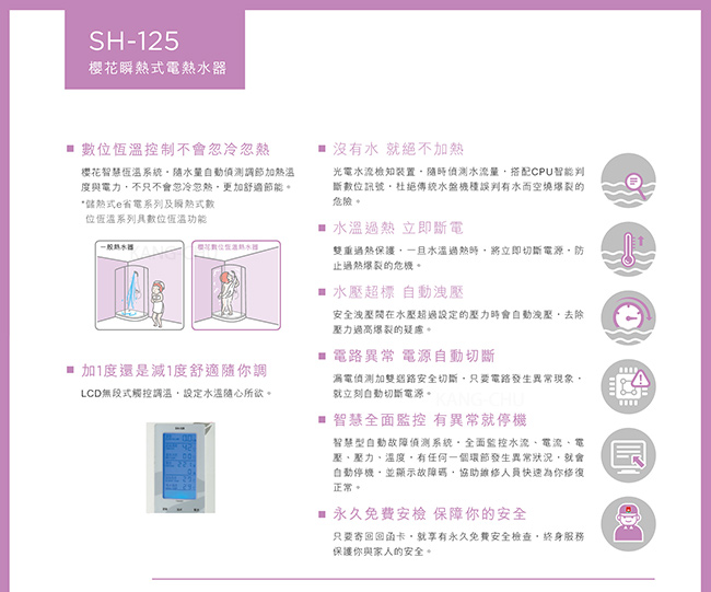 SAKURA櫻花牌 SH-125 - 詳情2