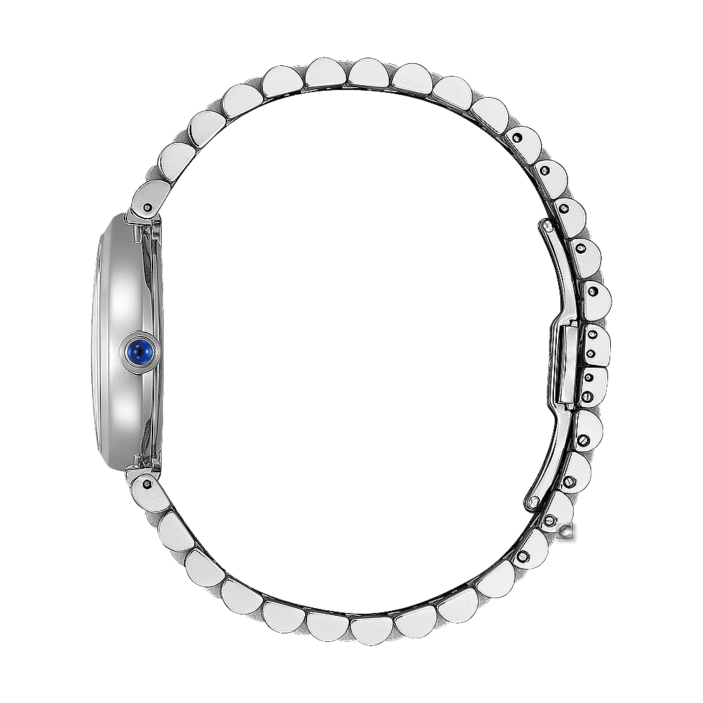 CITIZEN 星辰錶L Rainell 系列光動能水滴型腕錶-銀色EM1200-55A | L