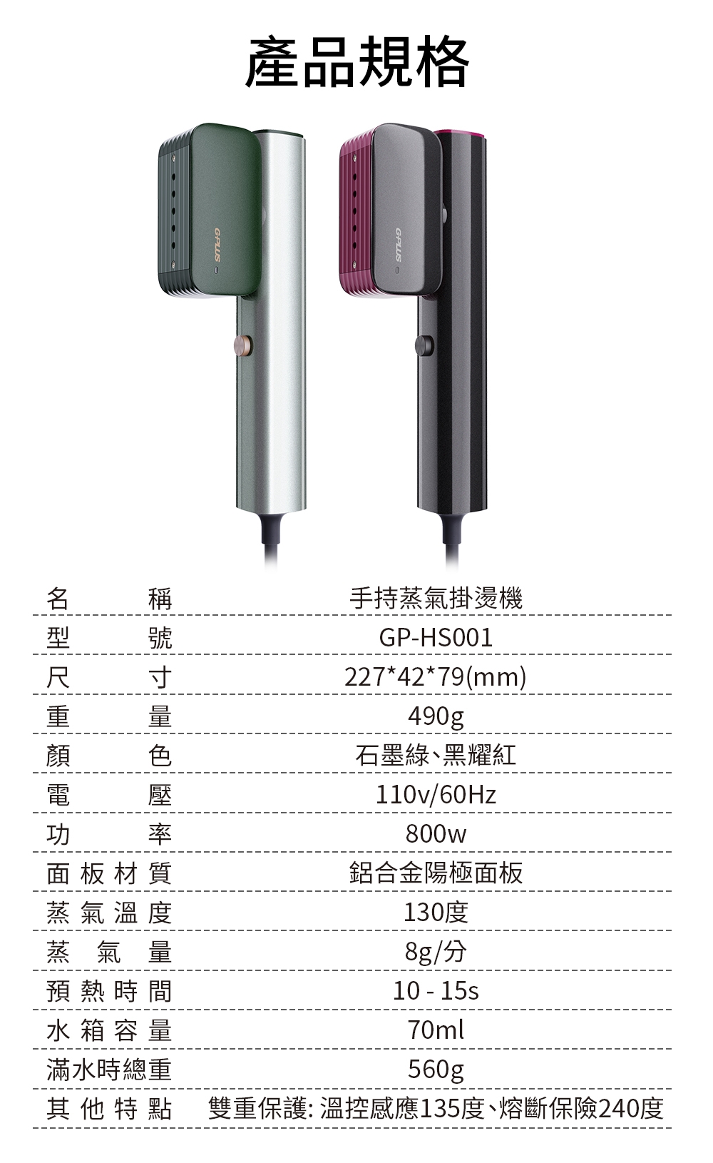 G-PLUS拓勤 GP-HS001 - 詳情4