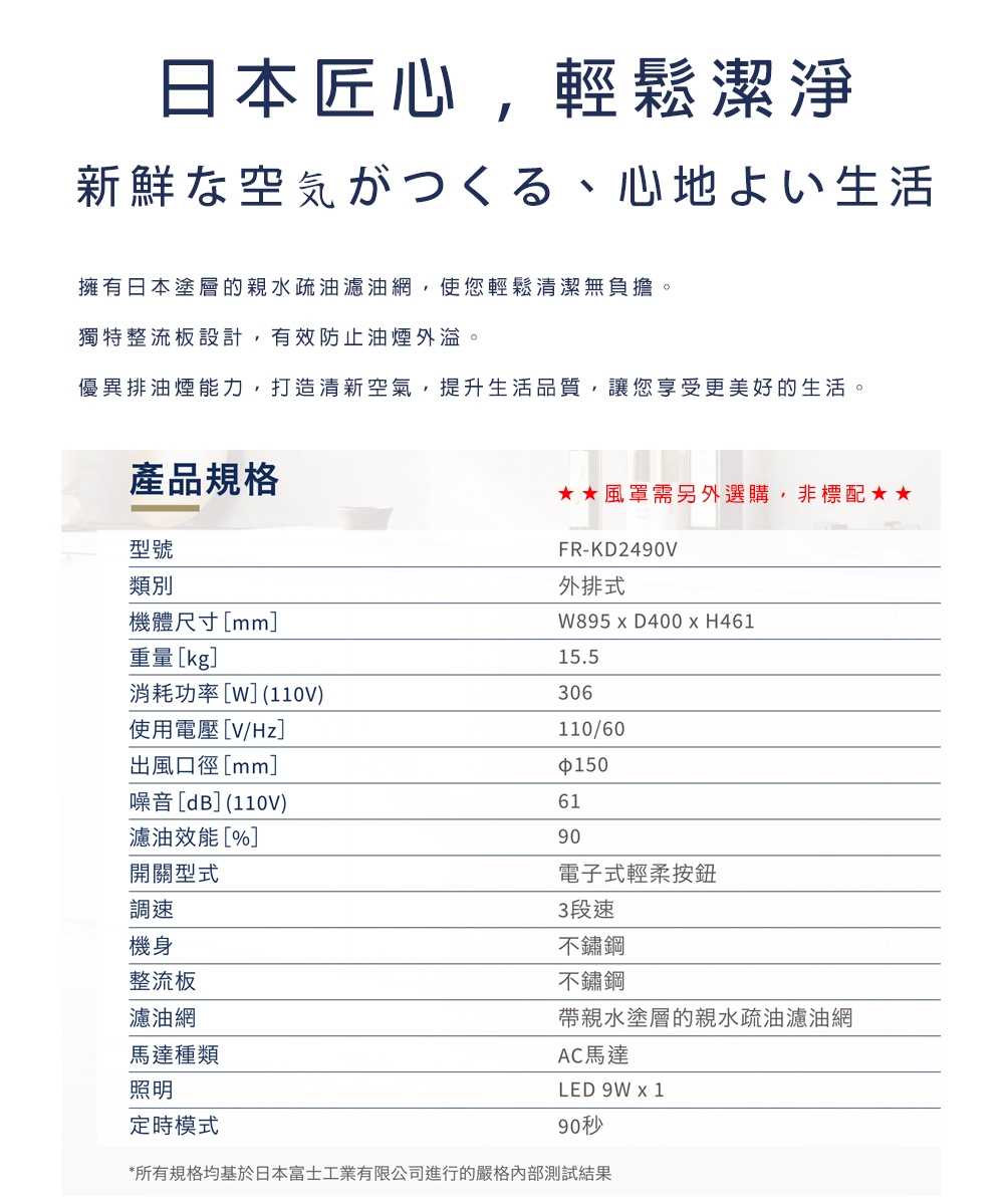 Fujioh富士皇 FR-KD2490V - 詳情1