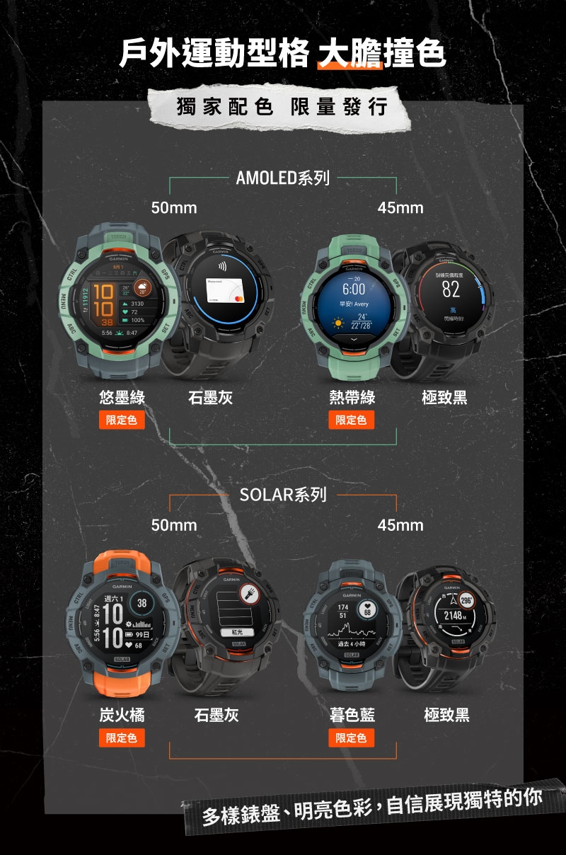 Garmin Instinct 3 Amoled - 詳情4