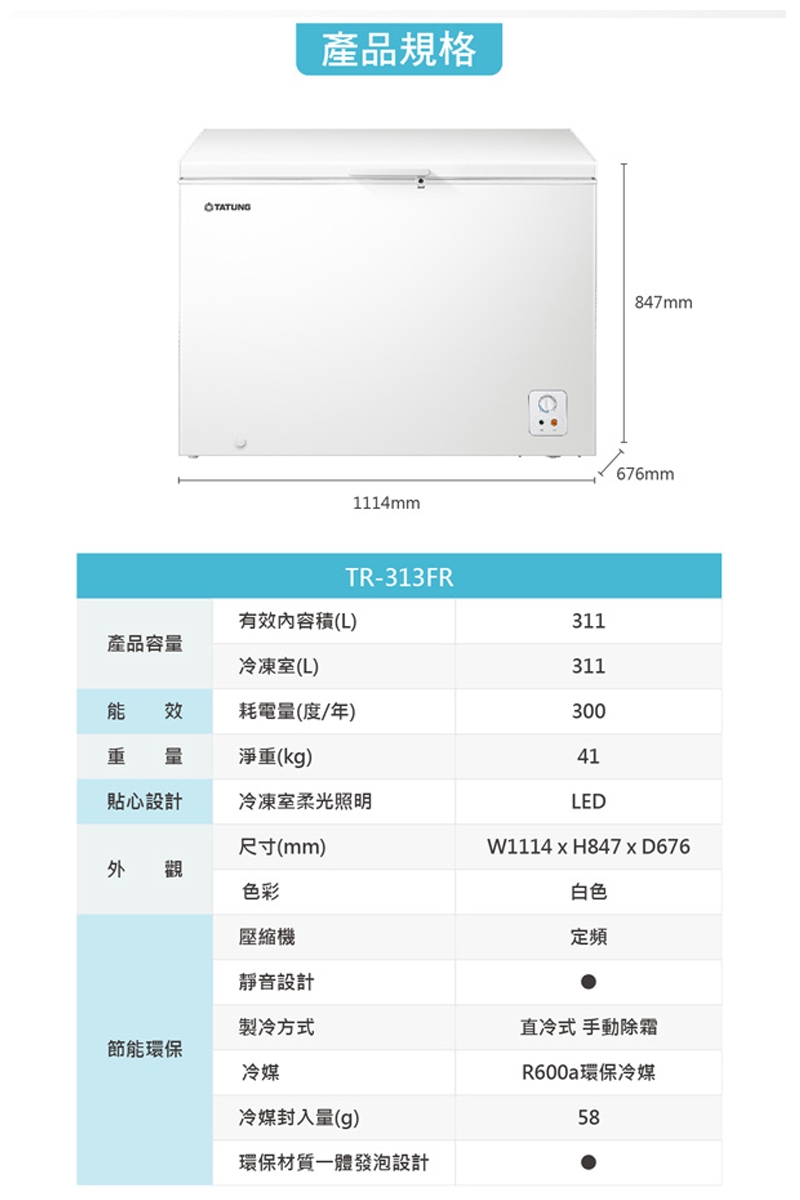TATUNG大同 TR-313FR - 詳情2