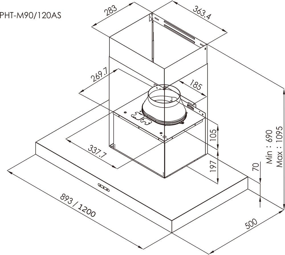 Pacific太平洋 PHT-M120 - 詳情1