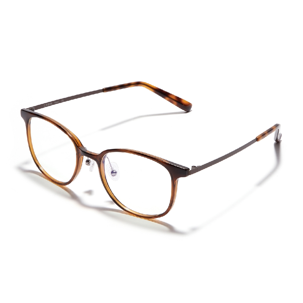 NEW. メガネ　眼鏡　ERI C2 clear brown CARIN 方圓框光學眼鏡NewJeans代言/琥珀暗棕#JACE B C2 | 一般鏡框