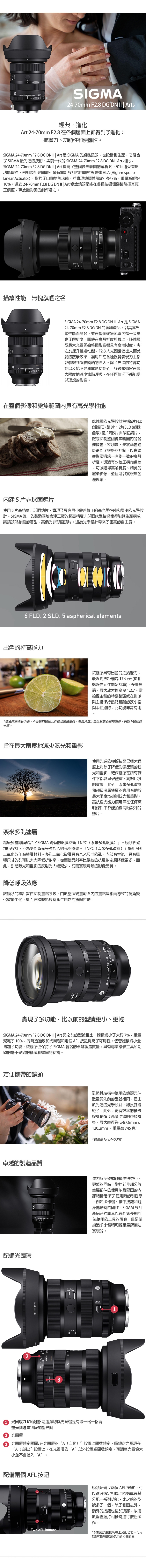 SIGMA適馬 24-70mm F/2.8 DG DN II - 詳情2