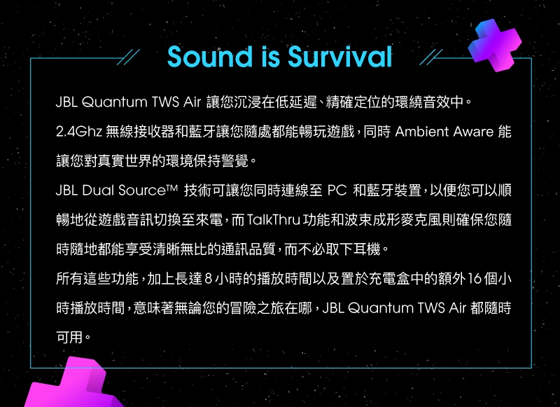 JBL QUANTUM TWS Air - 詳情6