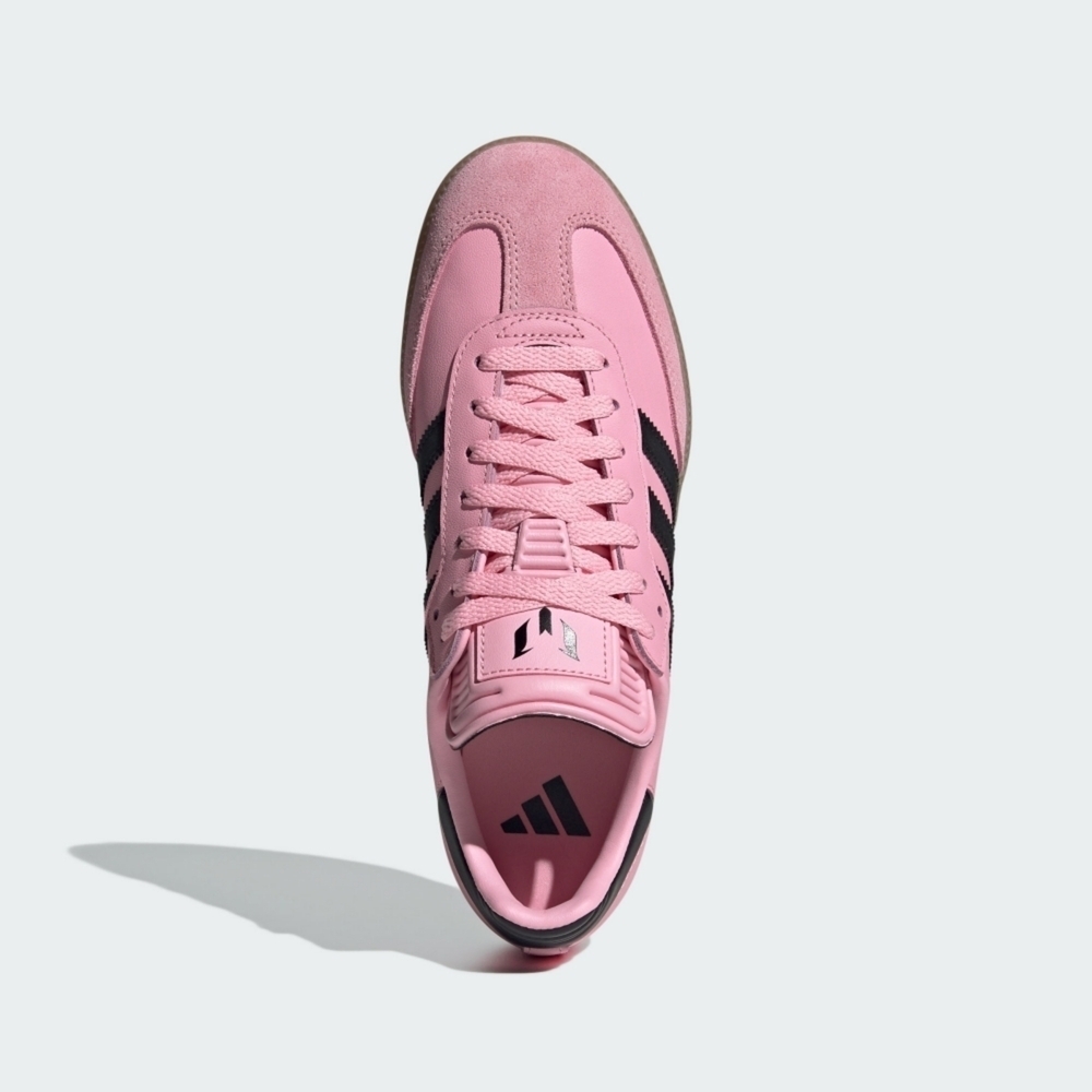 Adidas Samba Messi Miami [IH8158] 男女休閒鞋經典復古聯名款芭比粉黑