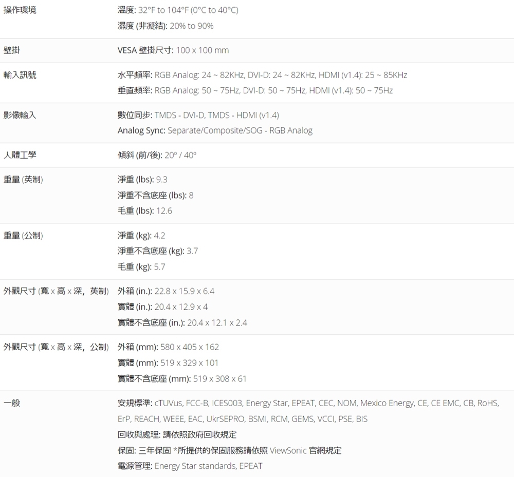 ViewSonic優派 TD2223-2 - 詳情2