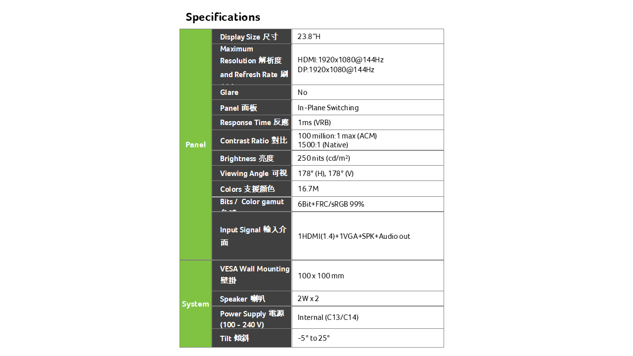 Acer宏碁 KB242Y - 詳情6
