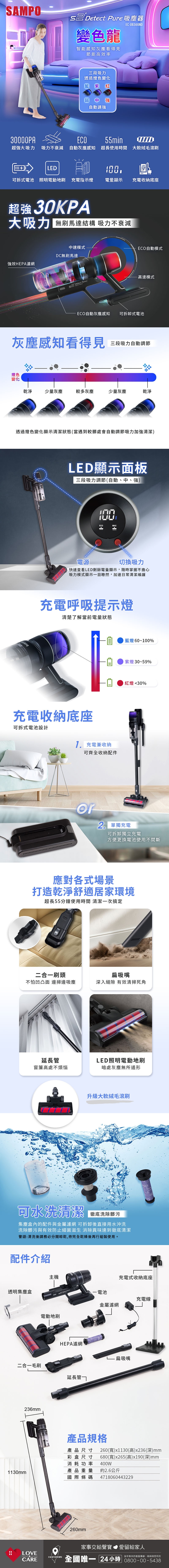 SAMPO聲寶 EC-UB30UND - 詳情1