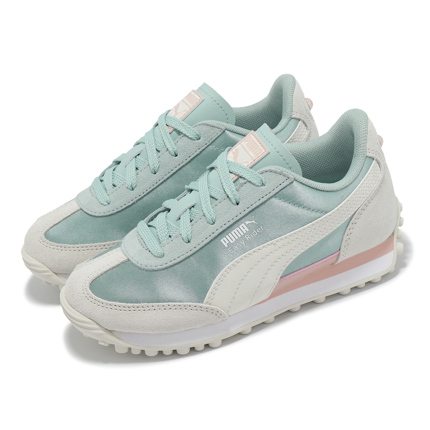 Puma 童鞋Easy Rider Water Creatures PS 中童藍粉紅復古休閒鞋