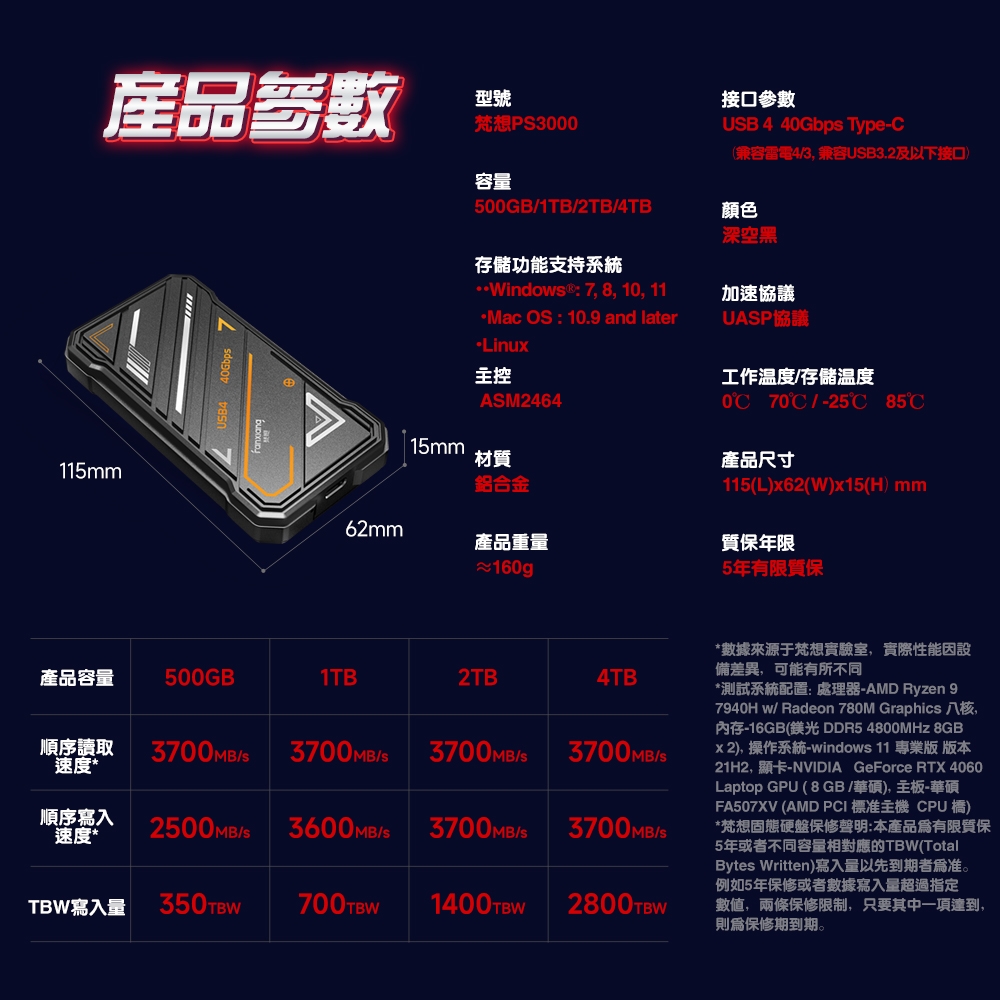 FANXIANG梵想 PS3000 - 詳情5