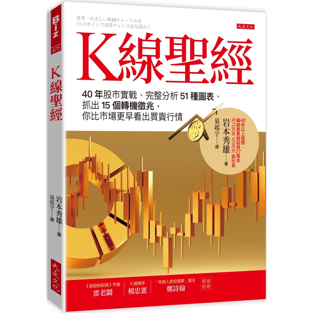 Ｋ線聖經：40年股市實戰、完整分析51種圖表、抓出15個轉機徵兆，你比市場更早看出買賣行情| 股市/金融/投資理財| Yahoo購物中心