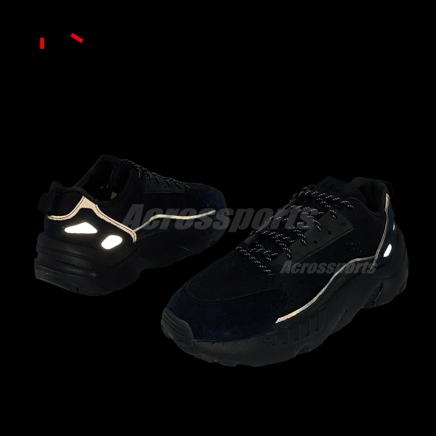 adidas 休閒鞋ZX 22 Boost 男鞋黑緩震麂皮透氣復古愛迪達HQ8678