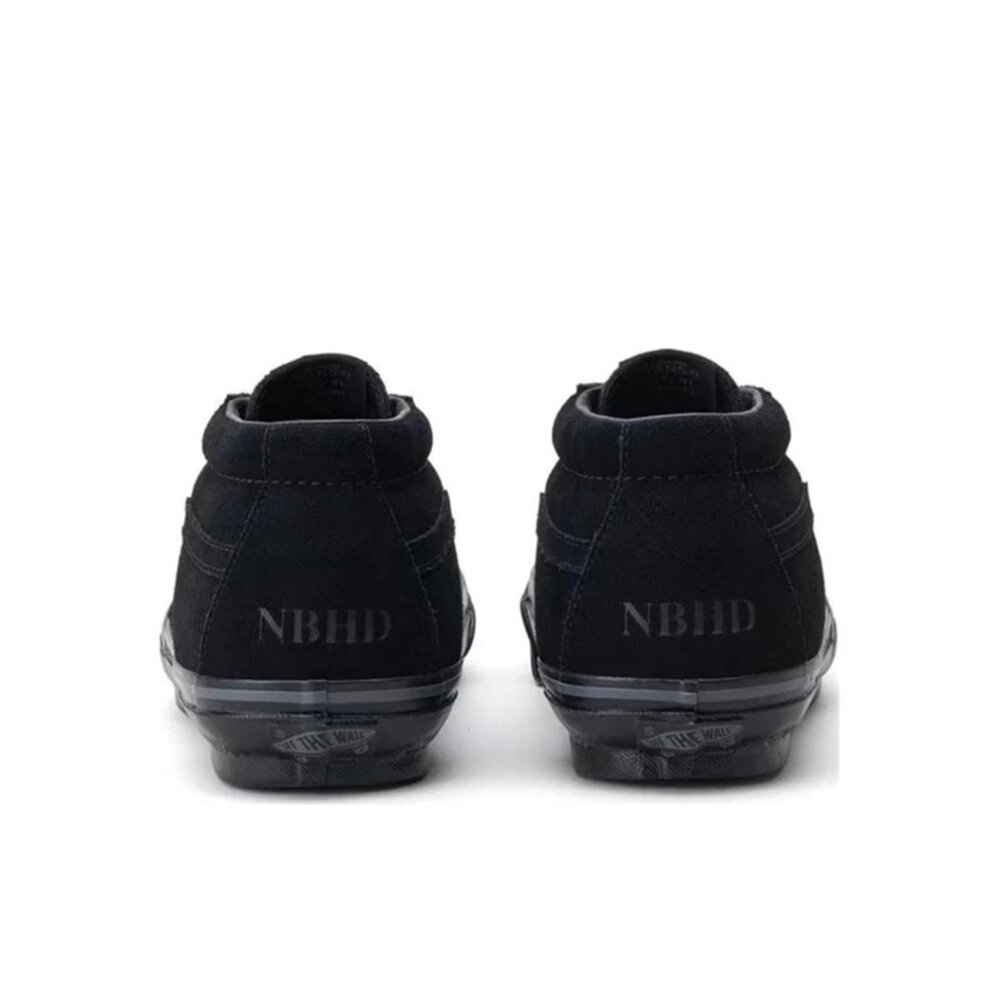 Neighborhood x Vans SK8-Mid 83 DX Black 全黑中筒聯名休閒鞋男鞋
