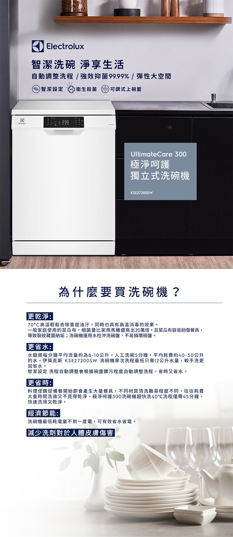 Electrolux伊萊克斯 KSE27200SW - 詳情3