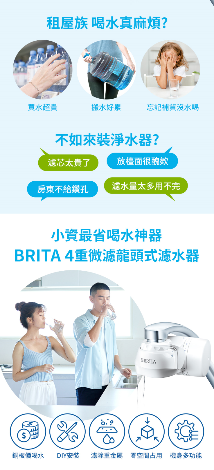 BRITA ON TAP 4 重 濾 龍頭式 - 詳情4